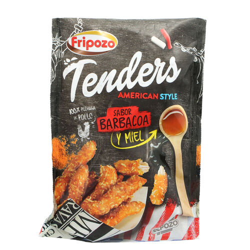 TENDERS DE POLLO SABOR BARBACOA Y MIEL FRIPOZO 250g image number