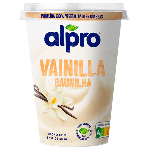 Postre vegetal sabor vainilla ALPRO 400g image number
