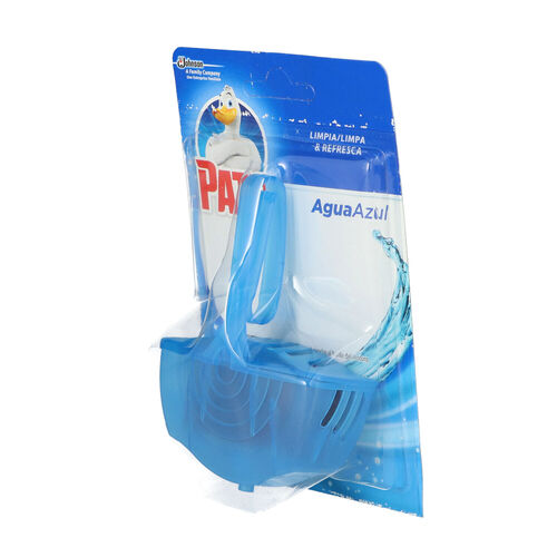 COLGADOR WC PATO BLOC AGUA AZUL UNIDAD image number