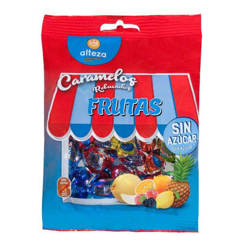 CARAMELO FRUTAS SIN AZUCAR ALTEZA 90g image number