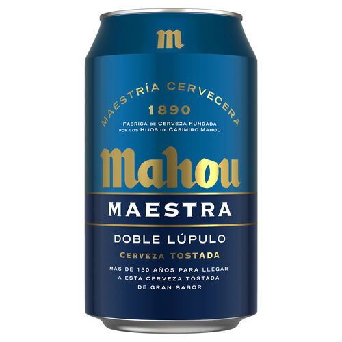 Cerveza Maestra MAHOU 33cl image number