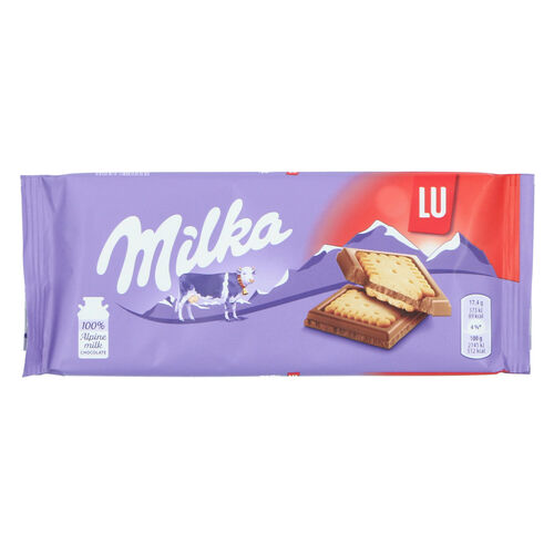 CHOCOLATE SANDWICH LU MILKA 87g image number