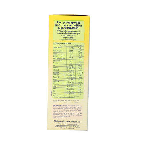 Papilla NESTL&Eacute; cereal sin gluten 240g image number