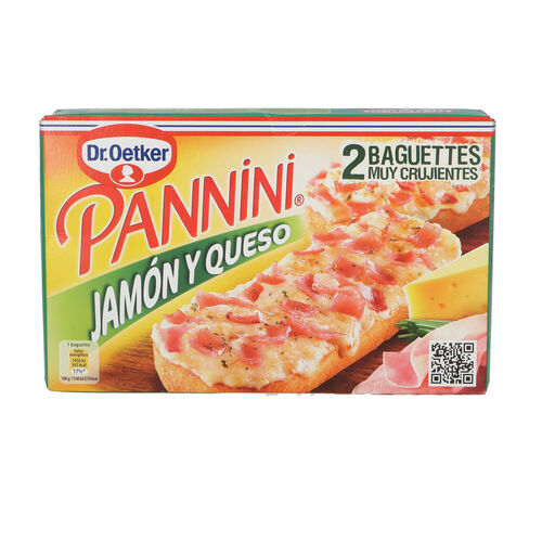 PANNINI de jam&oacute;n y queso DR. OETKER 250g image number