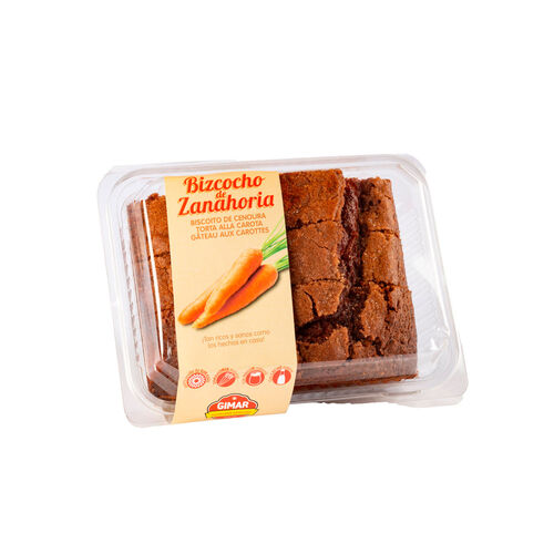 Bizcocho con zanahoria GIMAR 360g image number