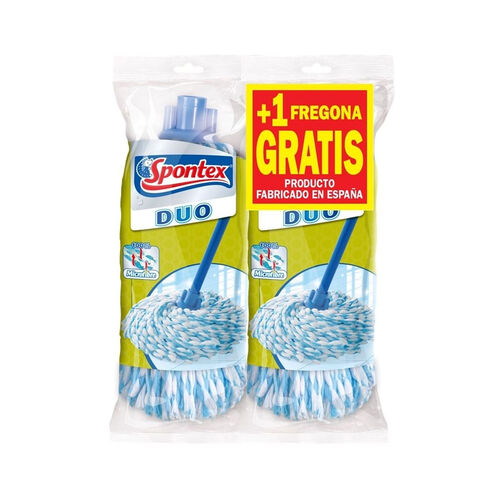 FREGONA MICROFIBRAS DUO SPONTEX image number