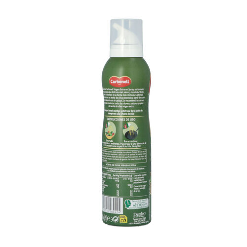 Aceite CARBONELL ensalada Spray 200ml image number