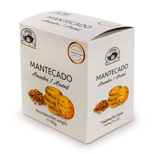 Mantecado de almendra LA FLOR DE ANTEQUERA 190g image number