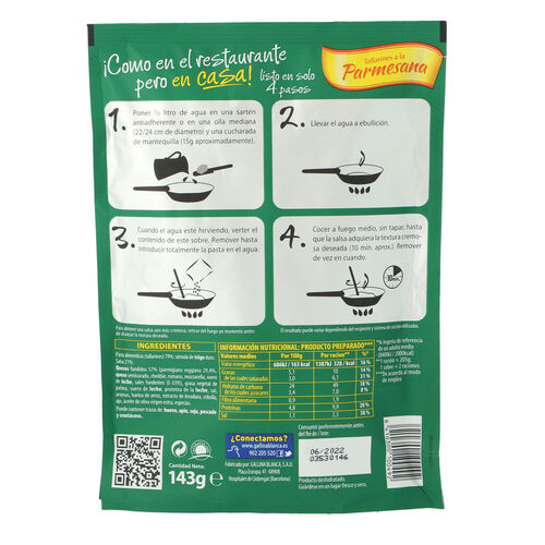TALLARIN PARMESANO GALLINA BLANCA 143g image number