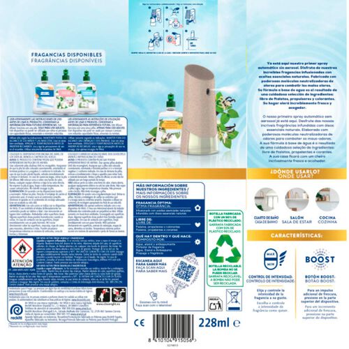 Ambientador Active Fresh vainilla y madreselva AIR WICK +apto gratis image number
