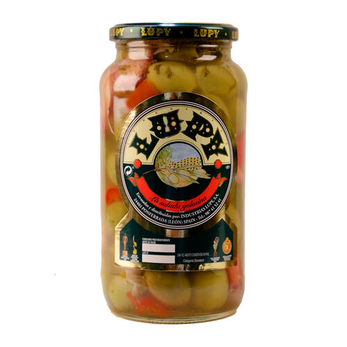 ACEITUNA CHUPADEDOS TARRO LUPY 950g image number