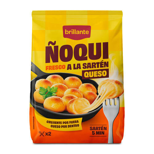 &Ntilde;oqui fresco a la sart&eacute;n con queso BRILLANTE 300g image number