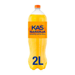 KAS naranja refresco con gas 2L