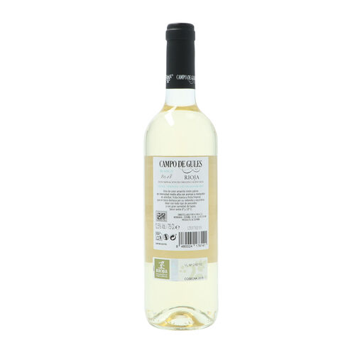 Vino Blanco CAMPO GULES DO Rioja 750ml image number