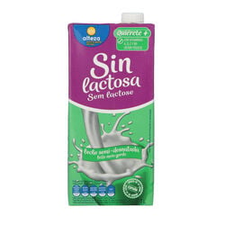 Leche semidesnatada sin lactosa ALTEZA 1L