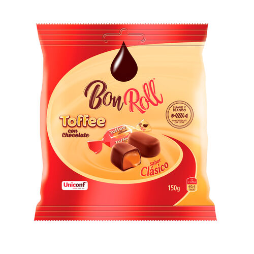 CARAMELO TOFFEE CHOCOLATE BON ROLL 150g image number
