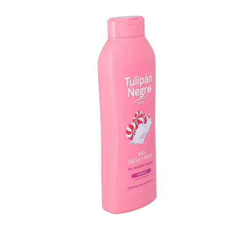 GEL DE BAÑO NATA Y FRESA TULIPAN NEGRO 600ml image number