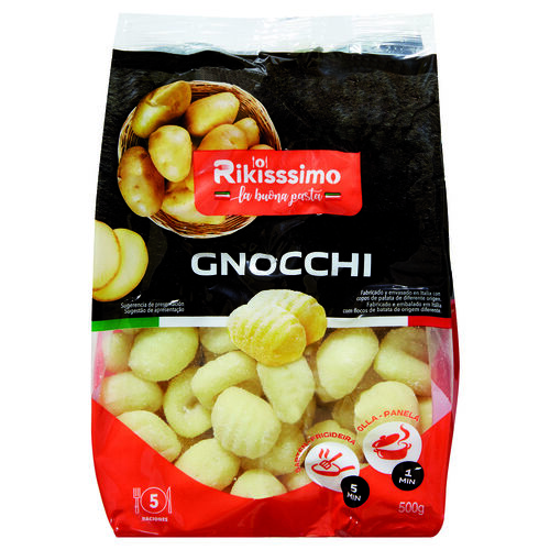 Pasta fresca gnocchi RIKISSSIMO 500g image number