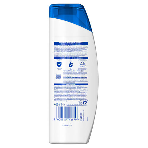 CHAMPÚ ANTICASPA CLASICO 2EN1 H&S 400ml image number