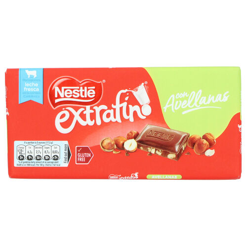 CHOCOLATE AVELLANA NESTLE 123g image number