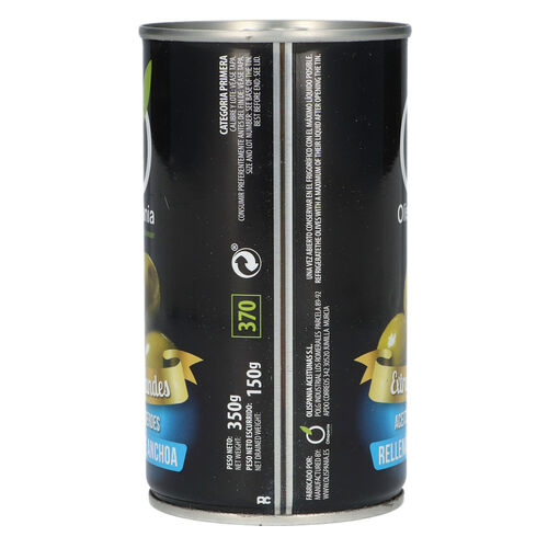 ACEITUNA RELLENA ANCHOA OLISPANIA 350g image number