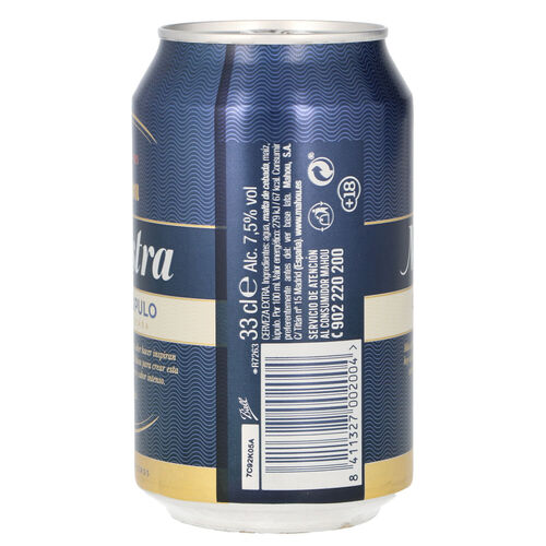CERVEZA MAHOU MAESTRA LATA 33cl image number
