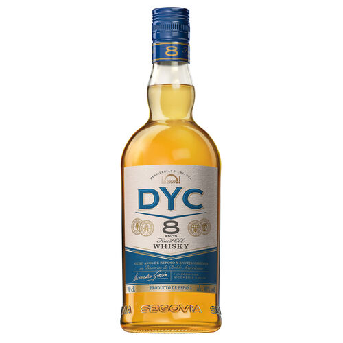 DYC Whisky 8yo 40% botella 70cl Whisky 8 a&ntilde;os image number