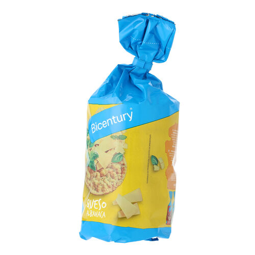 TORTA MAIZ BICENTURY QUESO ALBAHACA 124g image number