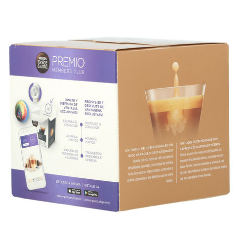 Caf&eacute; DOLCE GUSTO cortado descafeinado 16 c&aacute;psulas image number