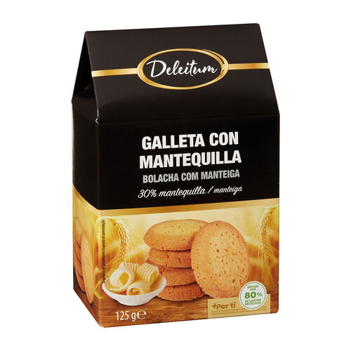 Galleta mantequilla DELEITUM 125g image number