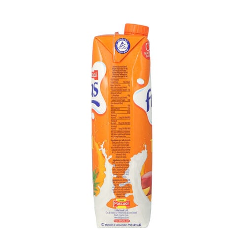 FRUTA + LECHE BIFRUTAS PASCUAL TROPICAL 1L image number