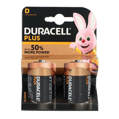 PILA DURACELL PLUS - K2 - D - LR20 image number