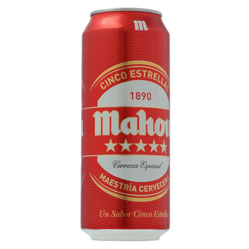 Cerveza MAHOU 5 Estrellas lata 50cl image number
