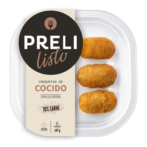 Croquetas de cocido PRELI 195g image number