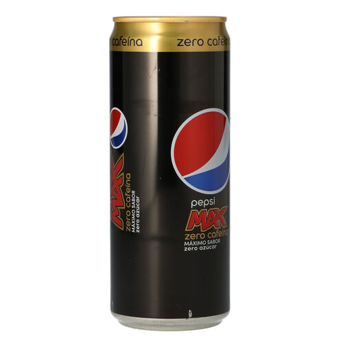 PEPSI MAX ZERO SIN CAFEINA LATA 33cl image number