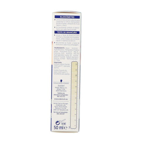 Dent&iacute;frico DENIVIT antimanchas 50ml image number