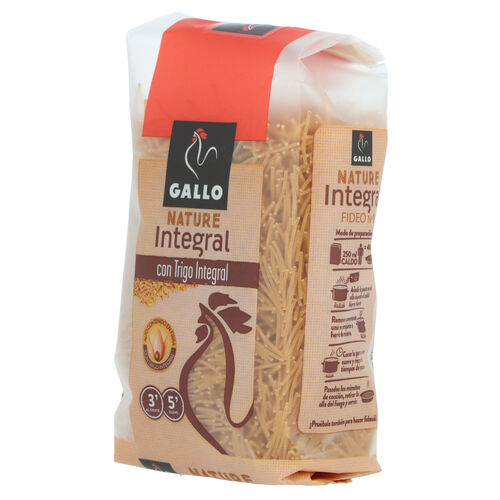 FIDEO INTEGRAL GALLO Nº1 400g image number