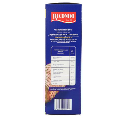 PAN HOGAZA 9 CEREALES RECONDO 240g image number