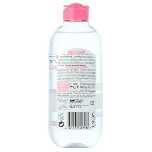 Agua micelar suave sensible GARNIER 400ml image number