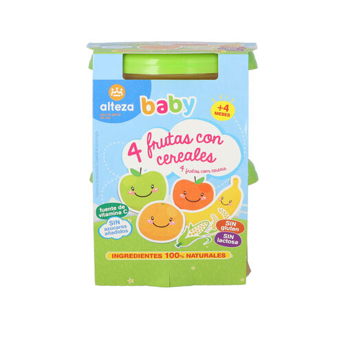 Potito frutas cereales ALTEZA pack 2x200g image number