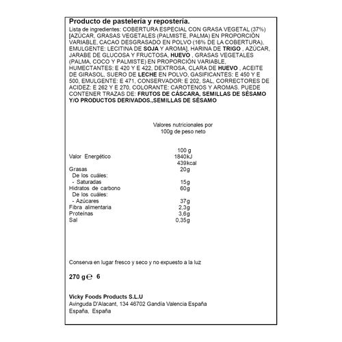 Rulitos al cacao ALTEZA 6uds 270g image number