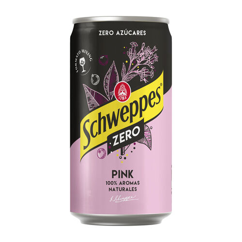 T&oacute;nica pink Zero SCHWEPPES 25cl image number