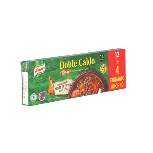 Caldo carne KNORR 16 pastillas 160g image number