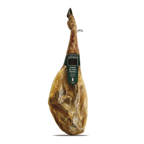 Jam&oacute;n de Cebo Ib&eacute;rico 50% raza Ib&eacute;rica AZUAGA 8,5kg image number