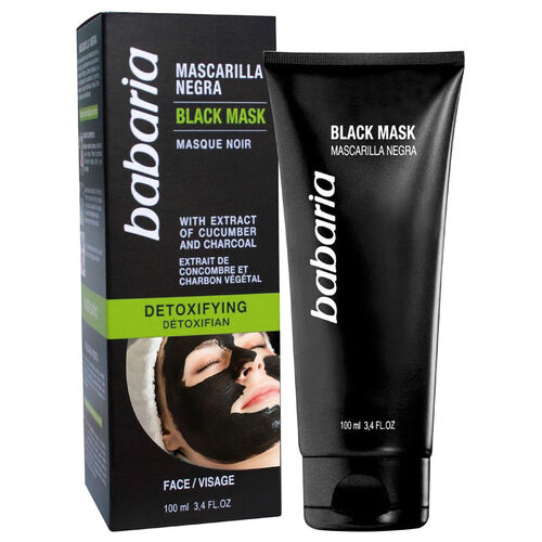 MASCARILLA DETOXIFICANTE NEGRA BABARIA 100ml image number