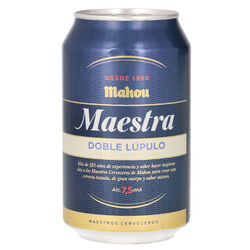 CERVEZA MAHOU MAESTRA LATA 33cl