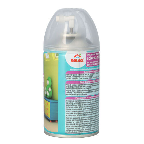 AMBIENTADOR CON AROMA A COLONIA INFANTIL RECAMBIO FRAGANZA 250ml image number