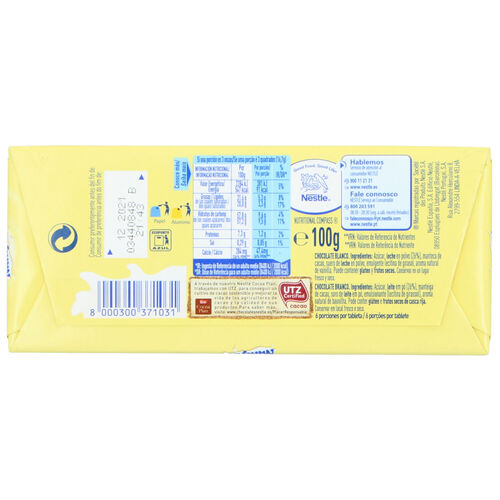 CHOCOLATE BLANCO MILKYBAR 100g image number