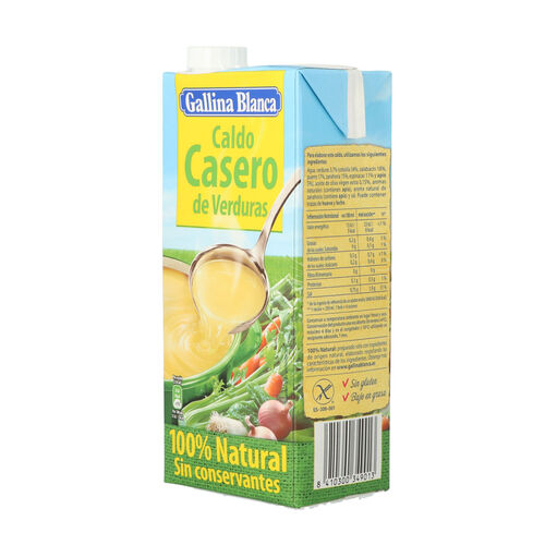 CALDO DE VERDURAS GALLINA BLANCA 1L image number