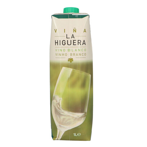VINO BLANCO VIÑA HIGUERA BRIK 1L image number